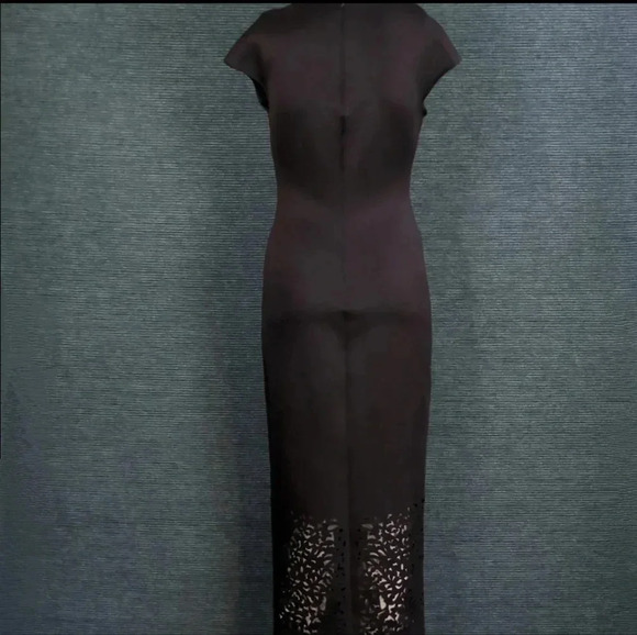 Clover Canyon Neoprene Laser Cut Out Midi-Dress - Picture 8 of 16